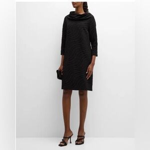 NWT Caroline Rose Opera Knit Cowl Neck Dress